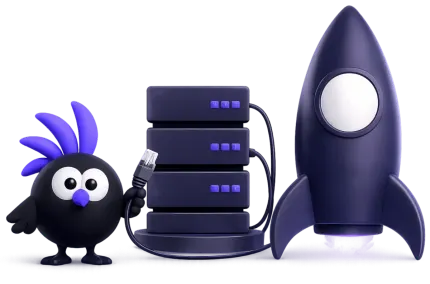 Illustration HOST.NC pour gérer hébergement, domaines et e-mails